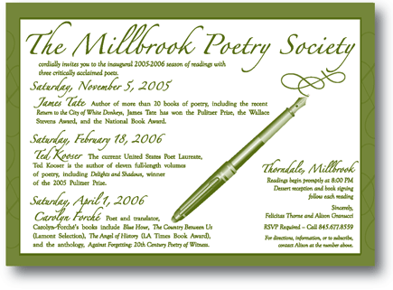 Millbrook Poetry Society